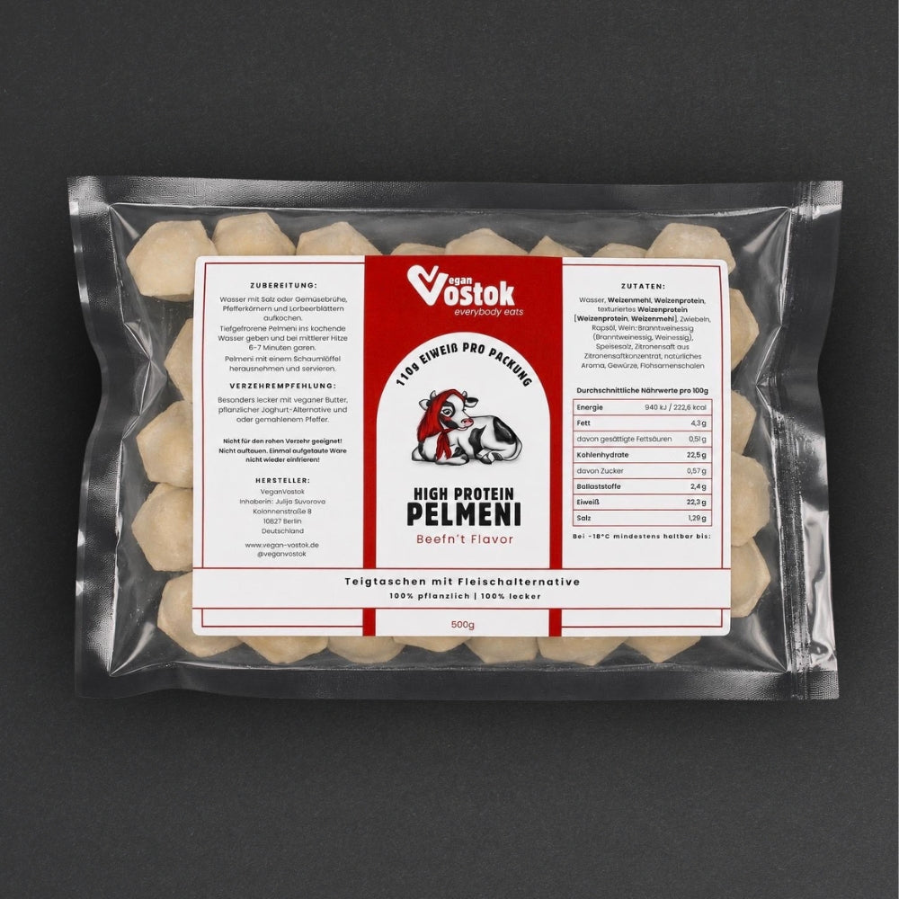 Vegane Pelmeni - Beefn´t Flavor (Rindgeschmack)